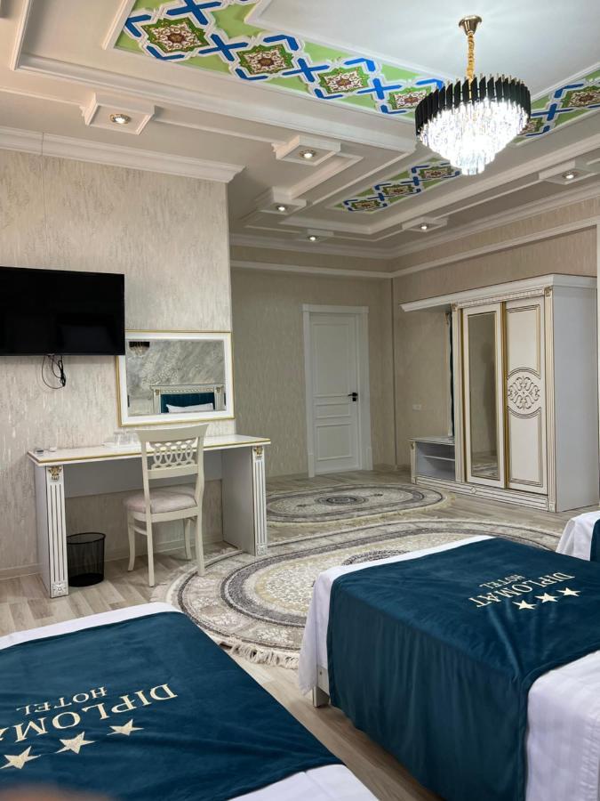 Hotel Diplomat Premium Samarkand Exterior foto