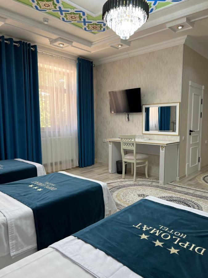 Hotel Diplomat Premium Samarkand Exterior foto